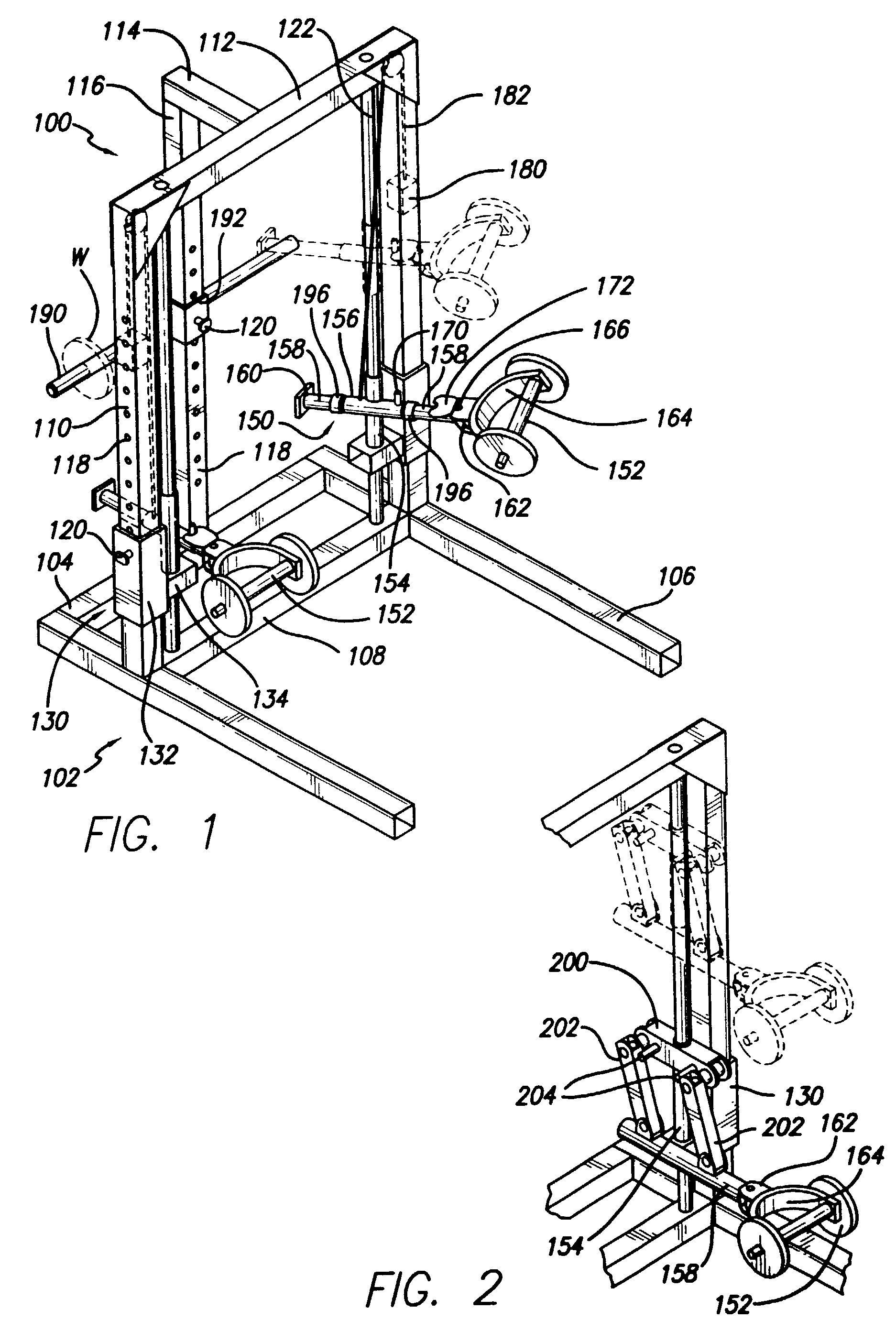 Versatile exercise machine