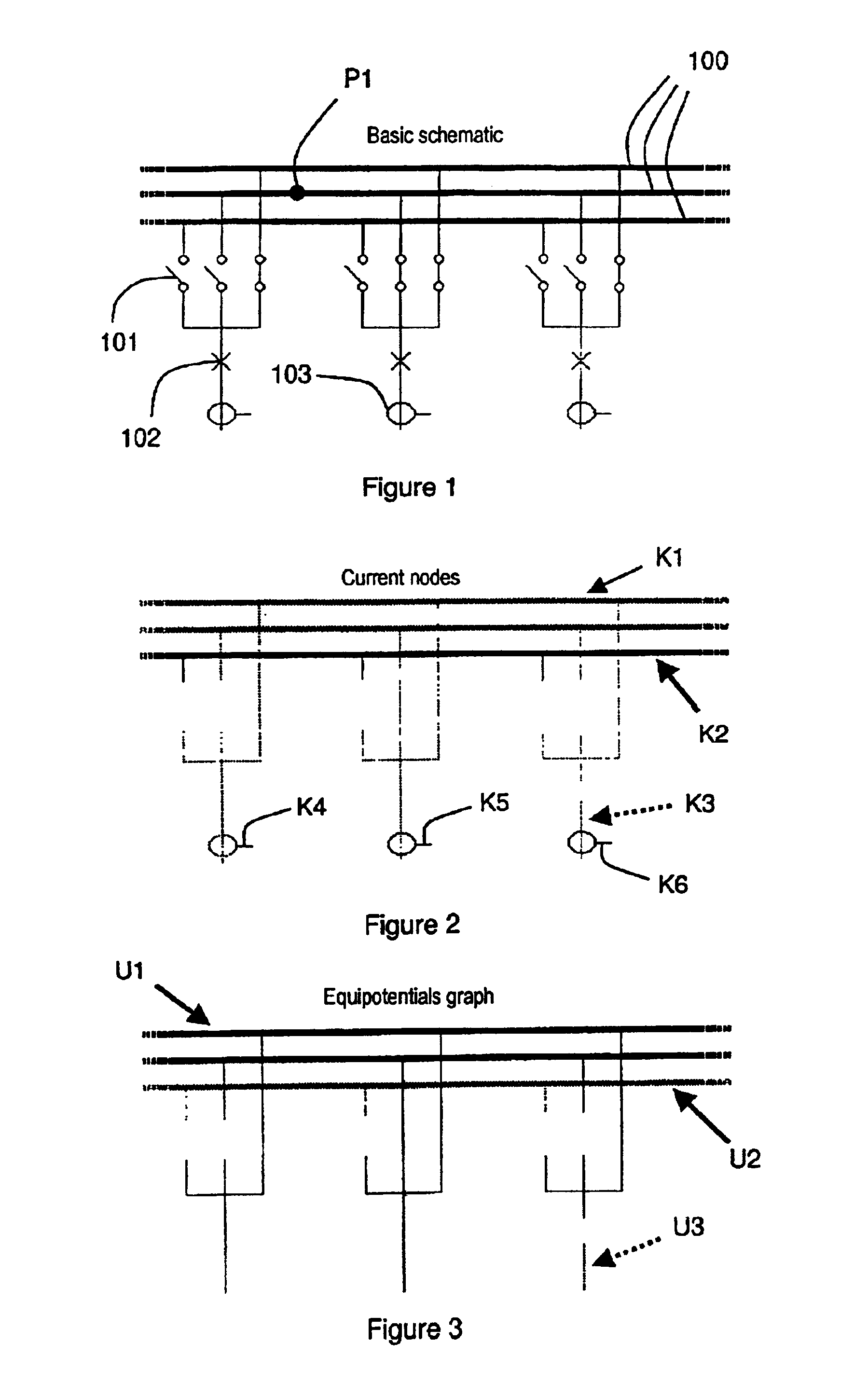 Process for initializing and updating the topology of a high-voltage or medium-voltage electrical power station