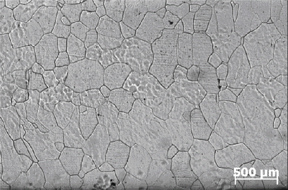 Manufacturing method of high-strength non-oriented silicon steel for new energy vehicle driving motor