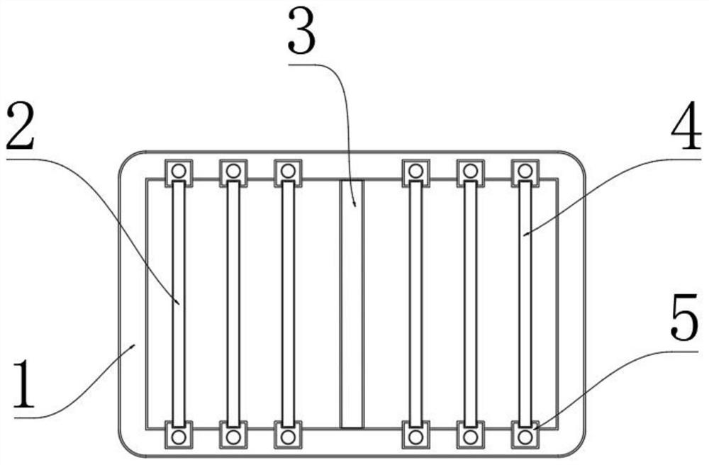 Electrolytic tank integrated structure based on alkaline water electrolysis hydrogen production process