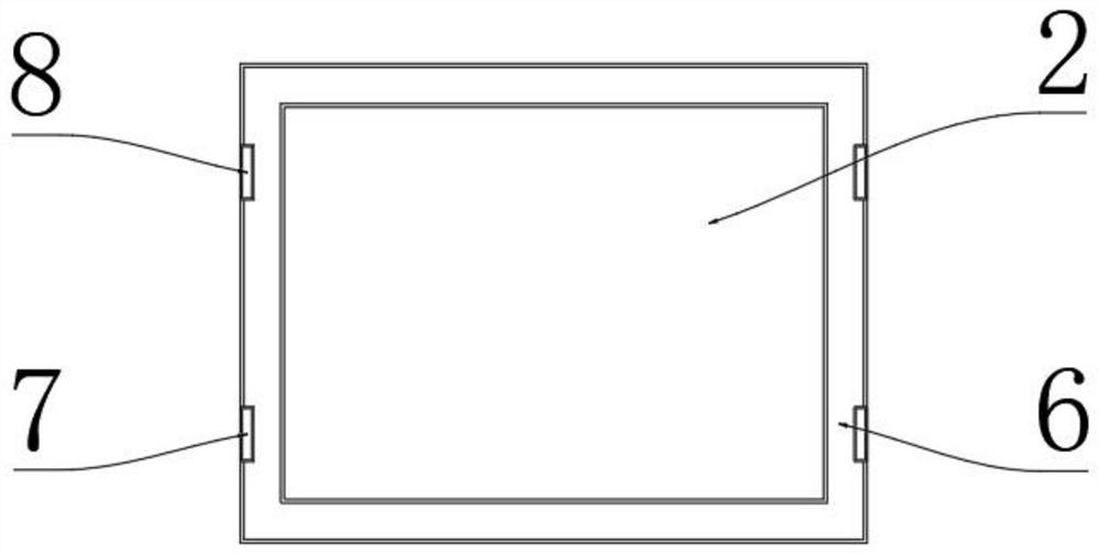 Electrolytic tank integrated structure based on alkaline water electrolysis hydrogen production process