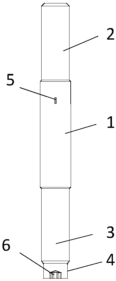 Shaping structure and method of special-shaped dual-head bolt