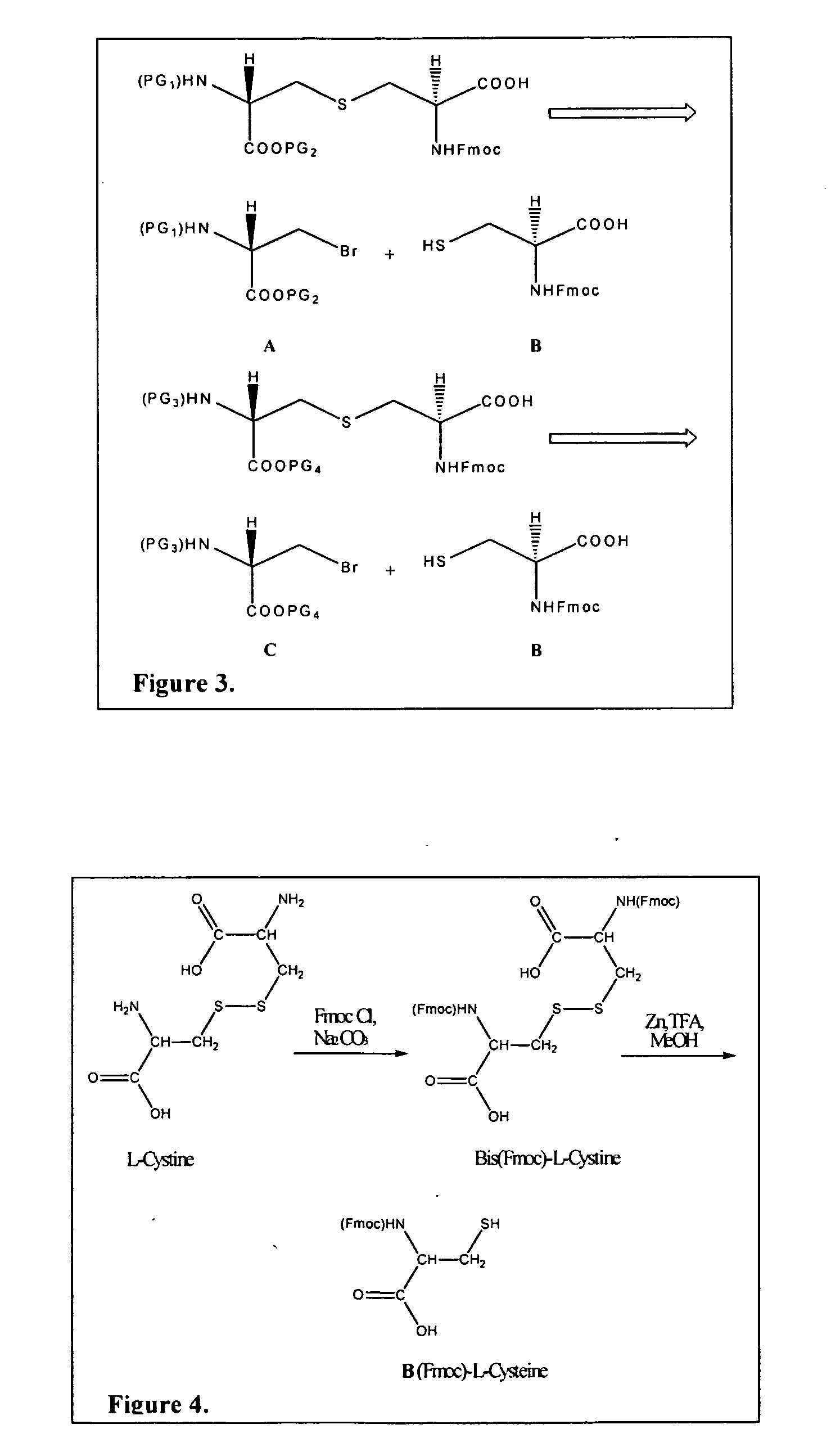 Differentially protected orthogonal lanthionine technology