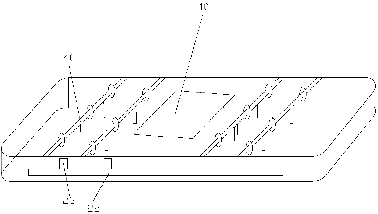 Scratching type fingerprint acquisition device