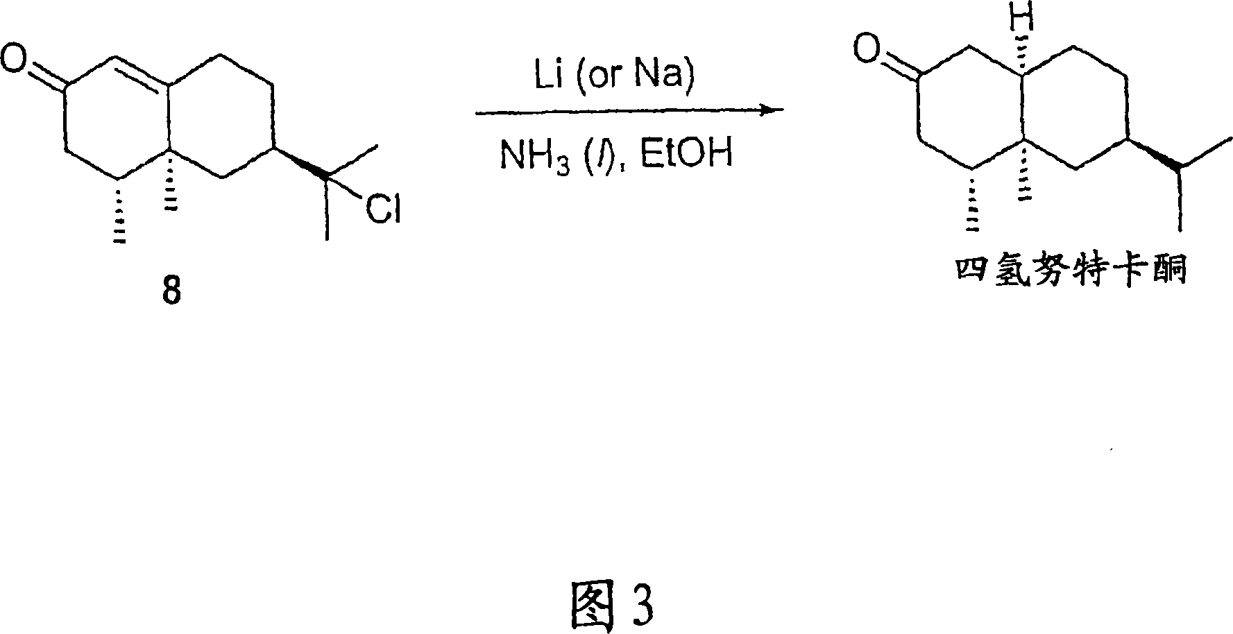 Efficient and economic asymmetric synthesis of nootkatone, tetrahydronootkatone, their precursors and derivatives