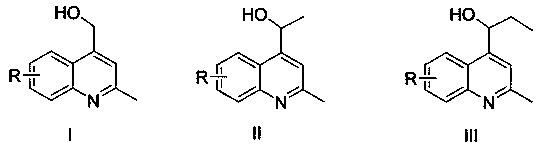 Preparation method of 2-methyl-4-hydroxymethyl quinoline and derivatives thereof