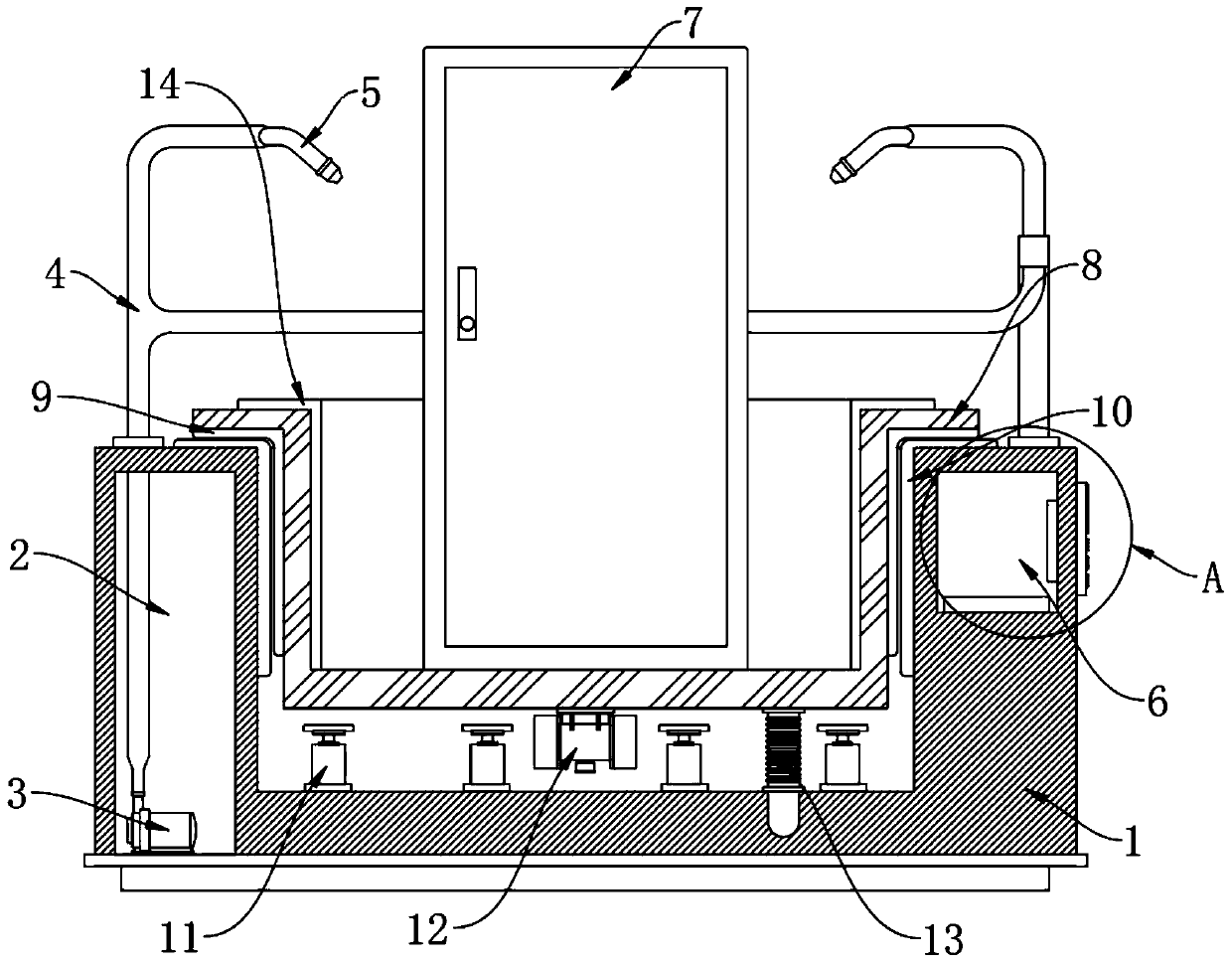 Monitoring feedback system for server cabinet production