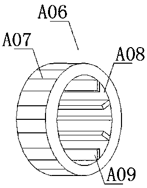 Cleaning dust removal device for feather processing