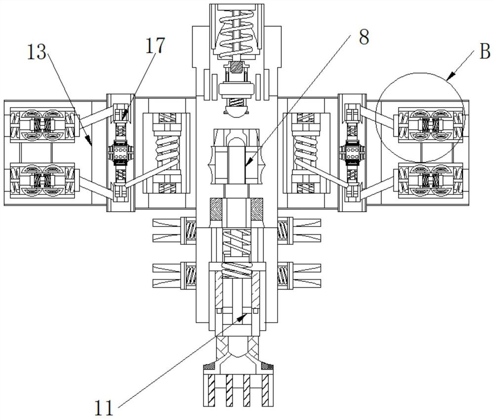 Separation equipment capable of automatically cleaning inner wall of production base for water-based paint production