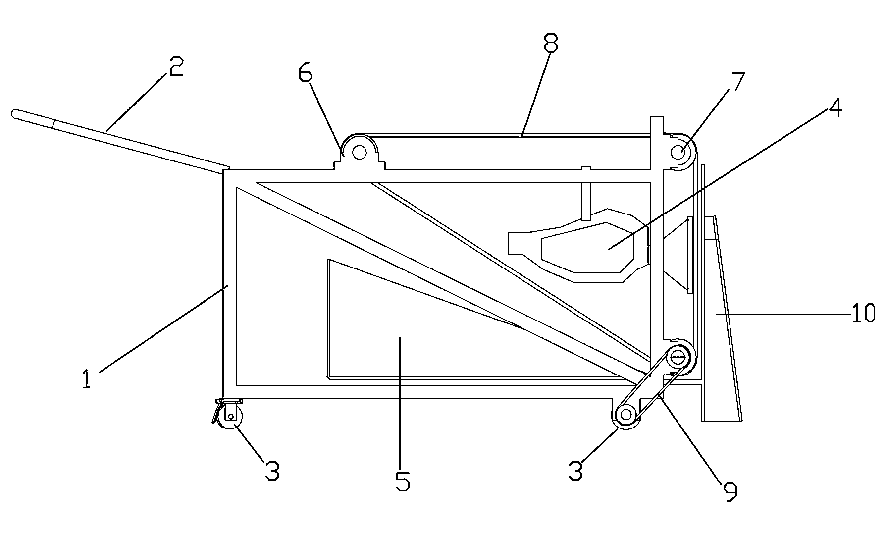 Populus catkin absorber