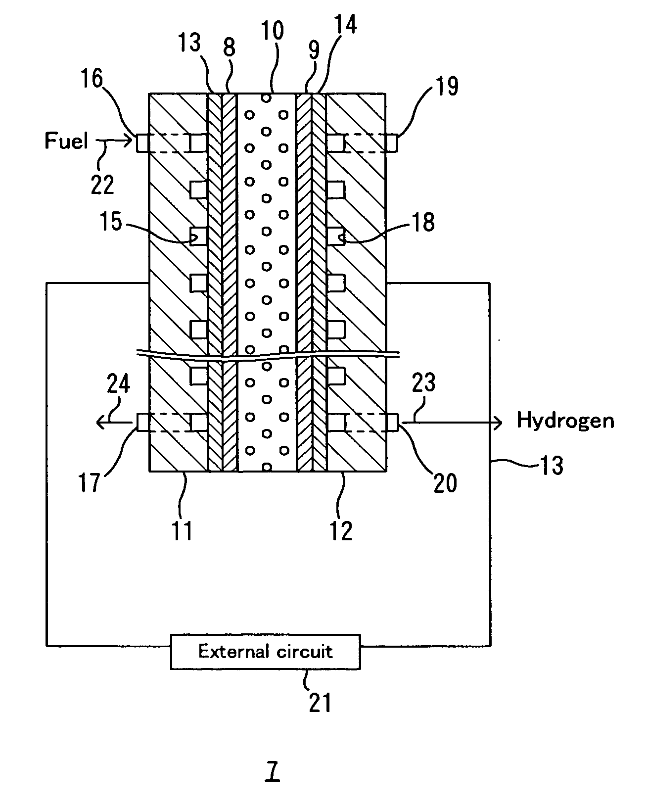 Hydrogen supply device and fuel-cell system