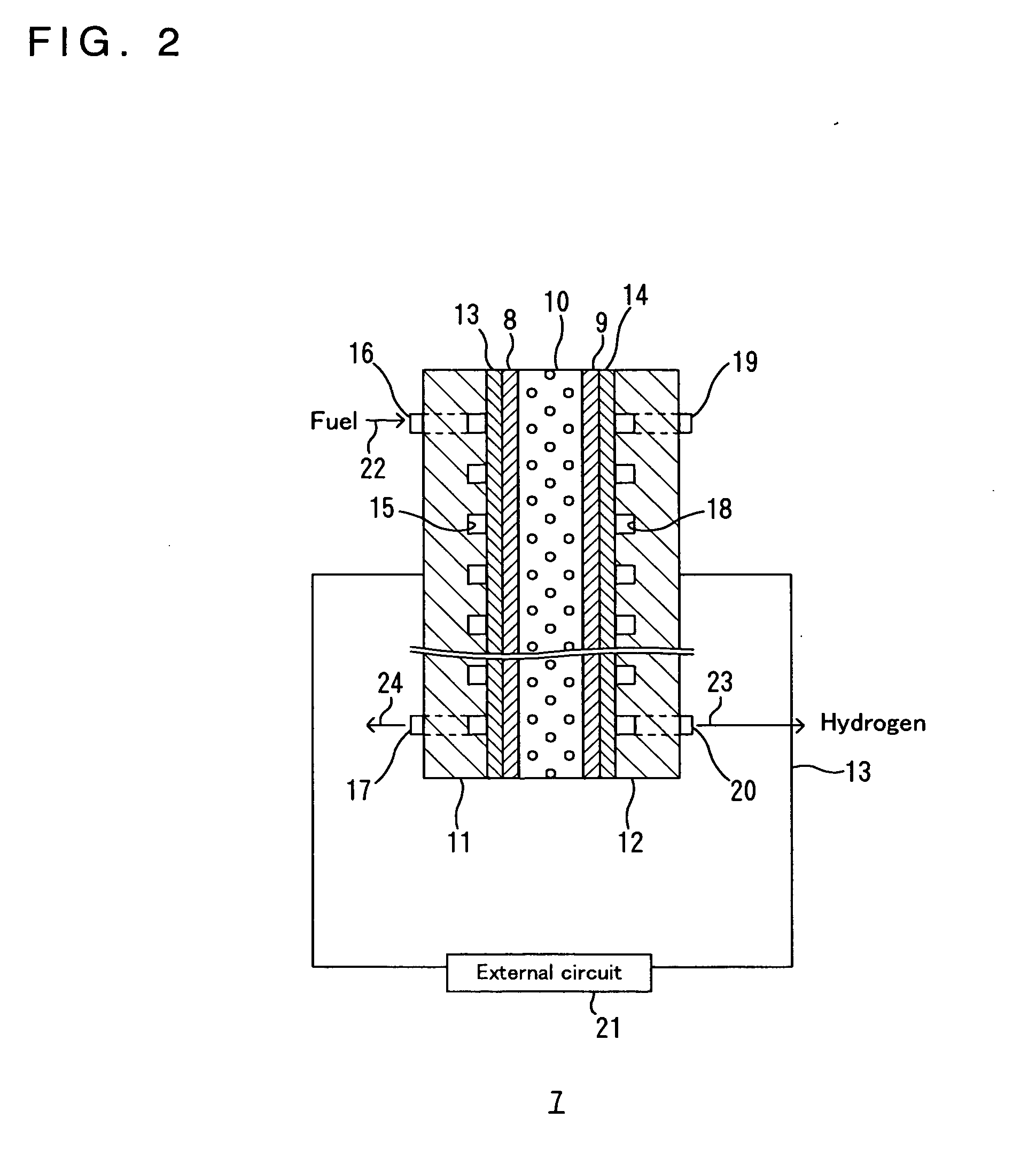 Hydrogen supply device and fuel-cell system