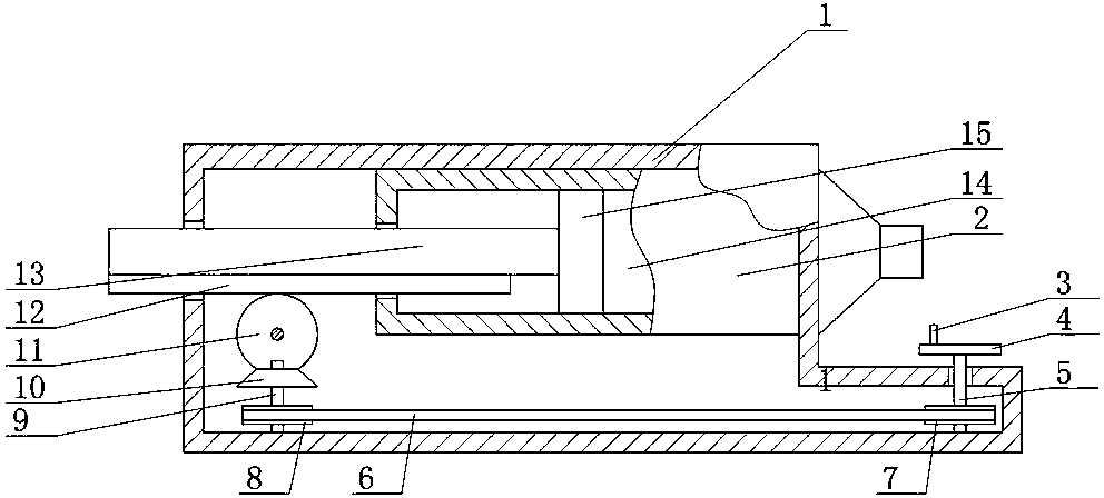 Extrusion device for skin injury treatment ointment