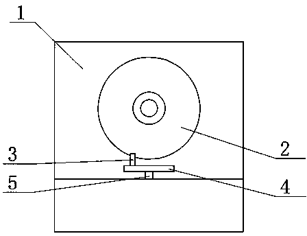 Extrusion device for skin injury treatment ointment