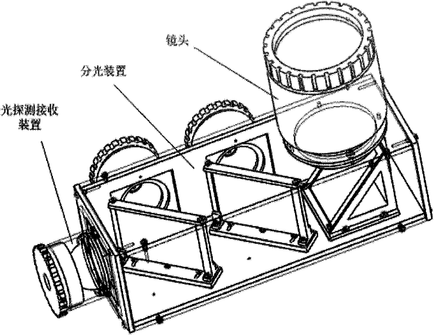 Visible light communication receiving device