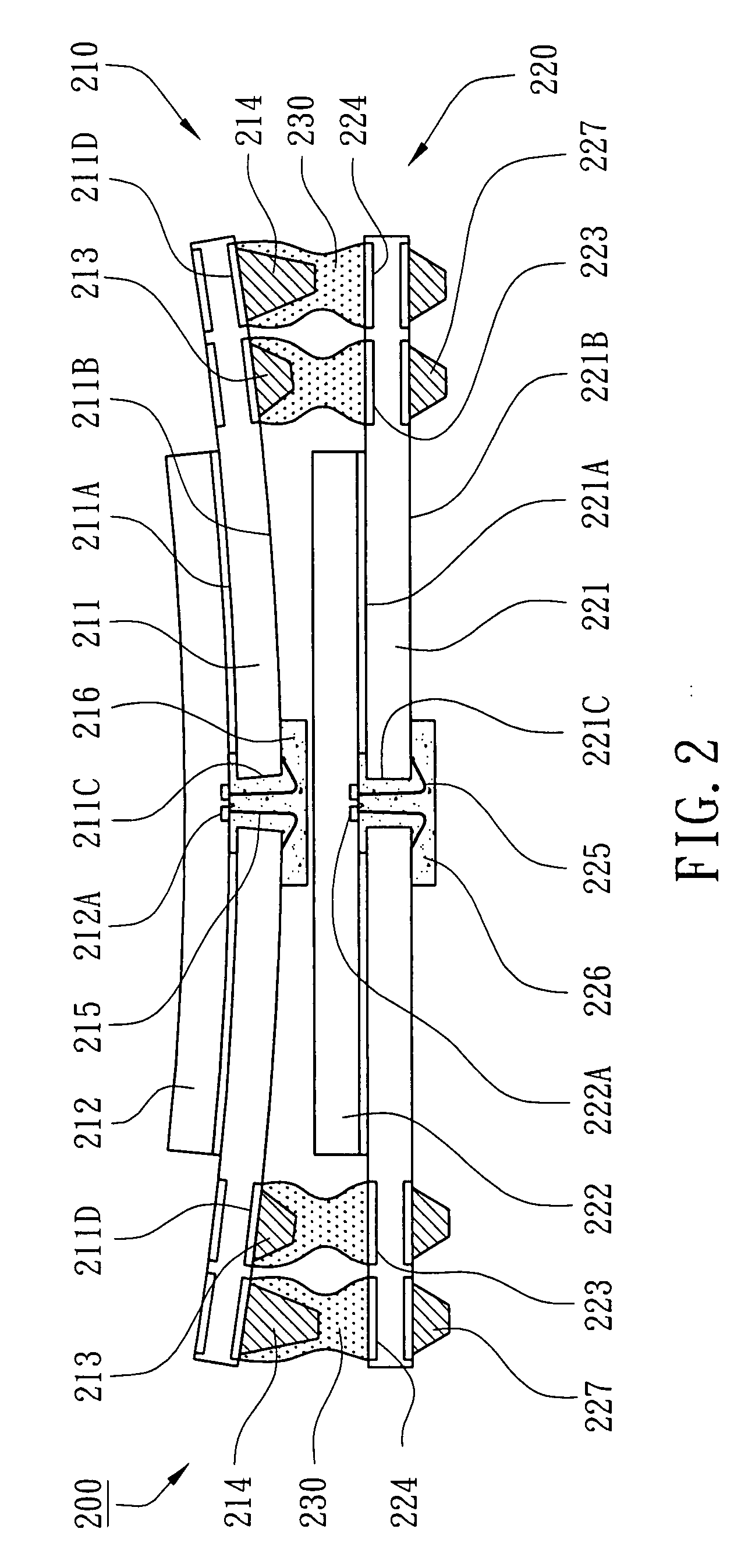 Mounting assembly of semiconductor packages prevent soldering defects caused by substrate warpage