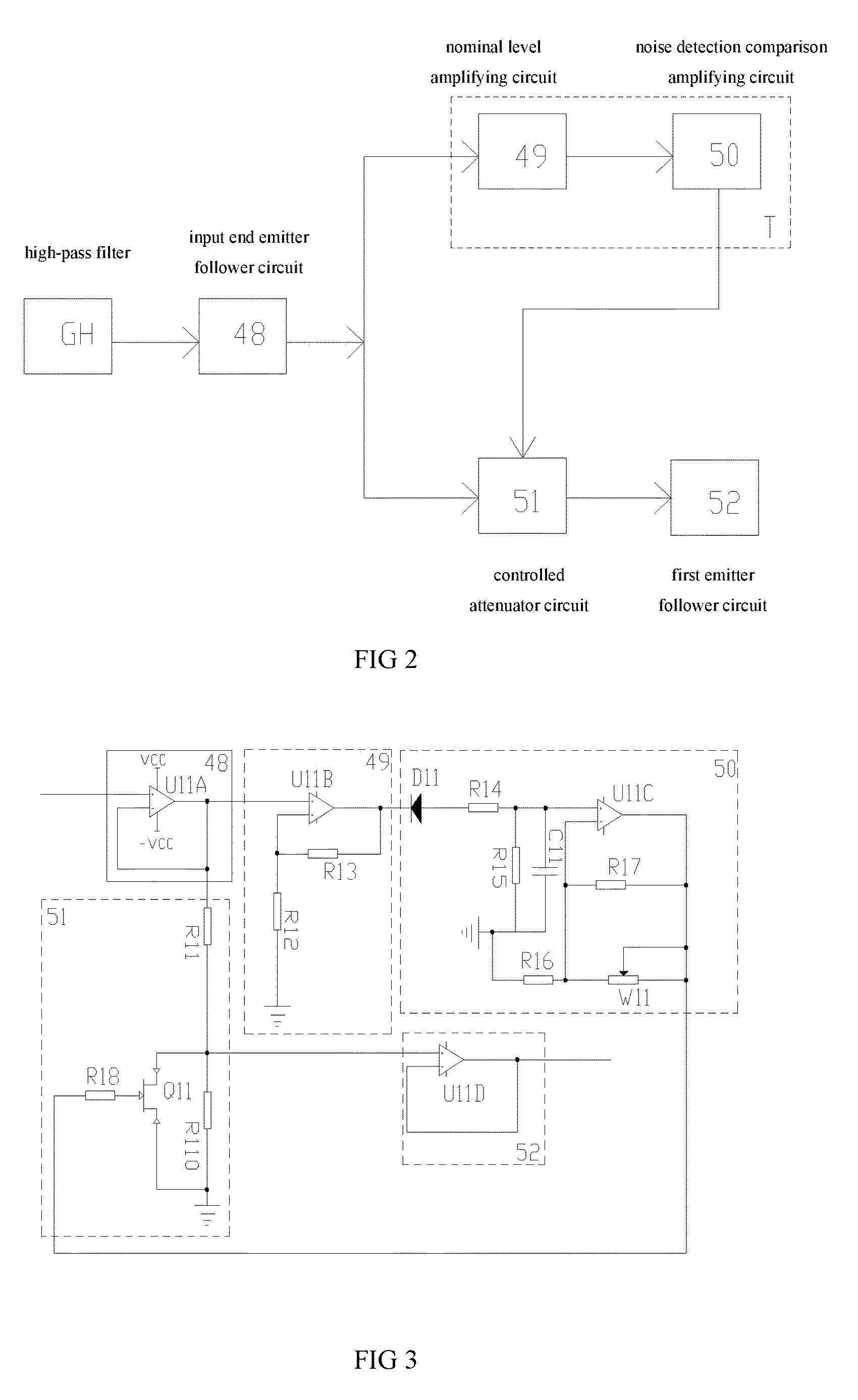 Suppression method for strong interference noise of carrier channel of power line and circuit structure thereof