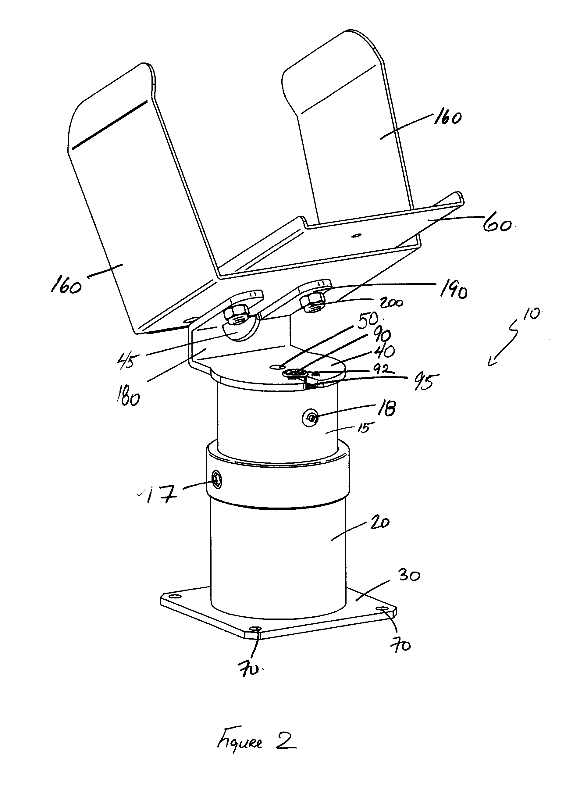 Information Transfer Device Support Stand