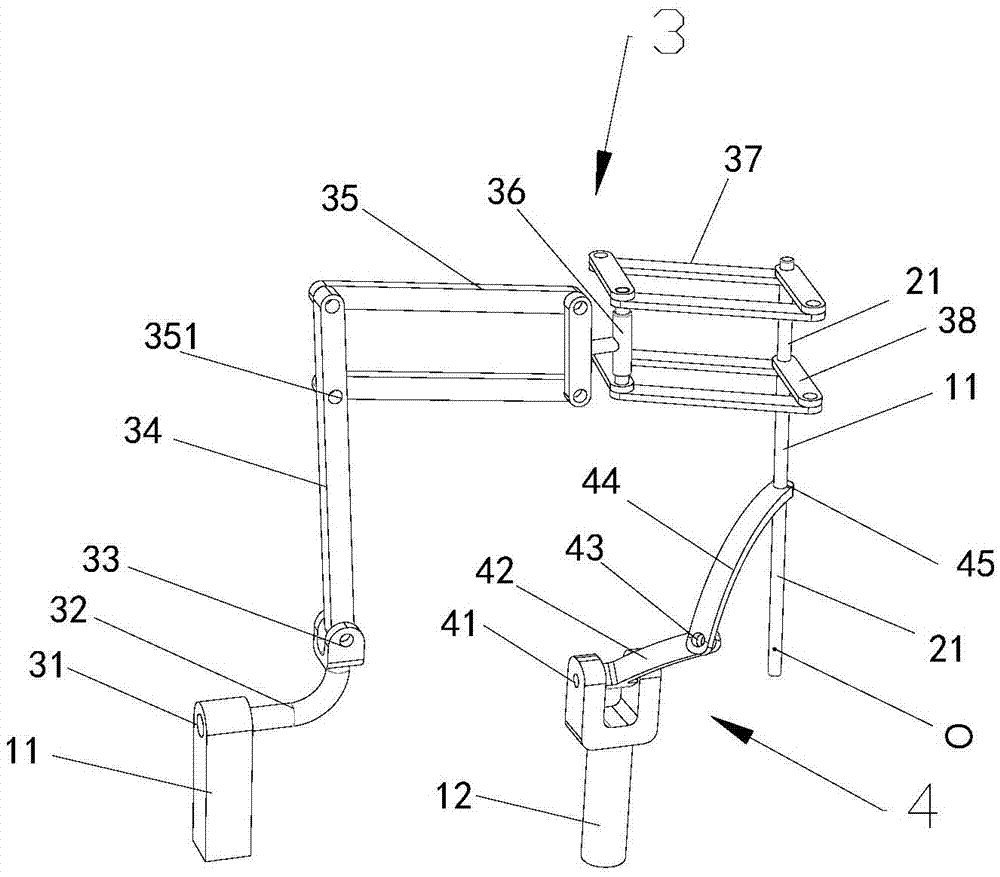 Decoupling four-degree-of-freedom telecentric mechanism for celiac minimally invasive surgery