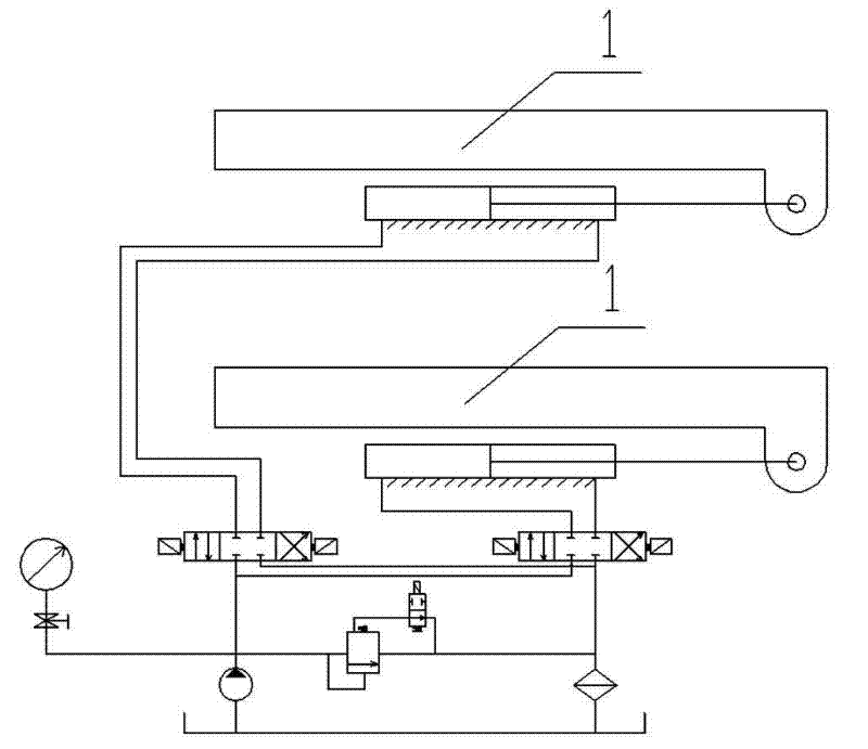 Erecting, pushing and sliding method of steel box beam