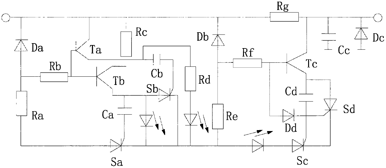 Electronic control system for electric automobile and electric automobile adopting electronic control system