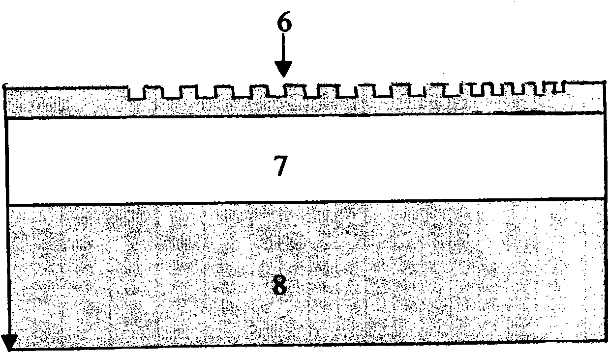 Waveguide grating coupler with distributed Bragg reflector and manufacturing method thereof