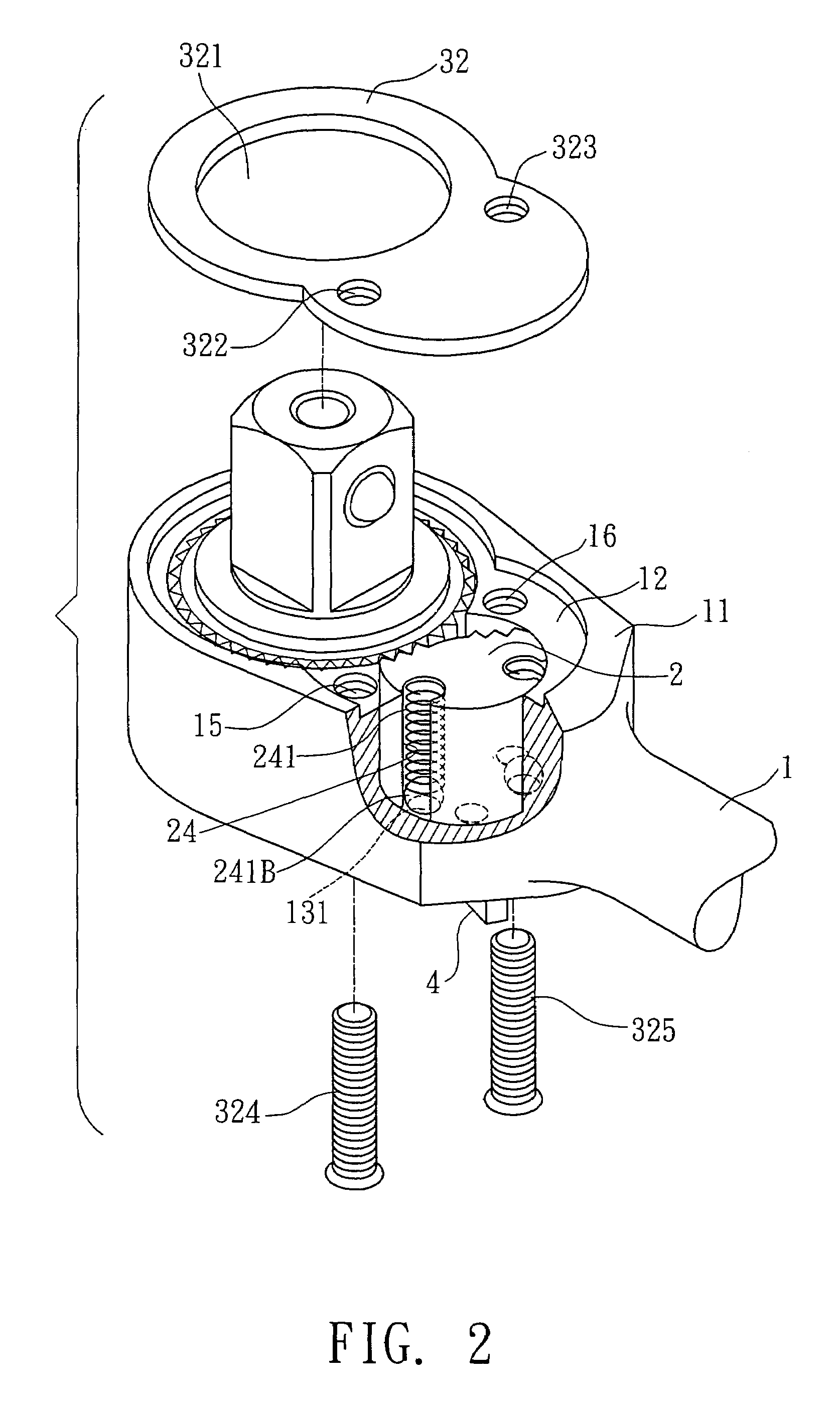 Pawl mechanism of a ratchet wrench