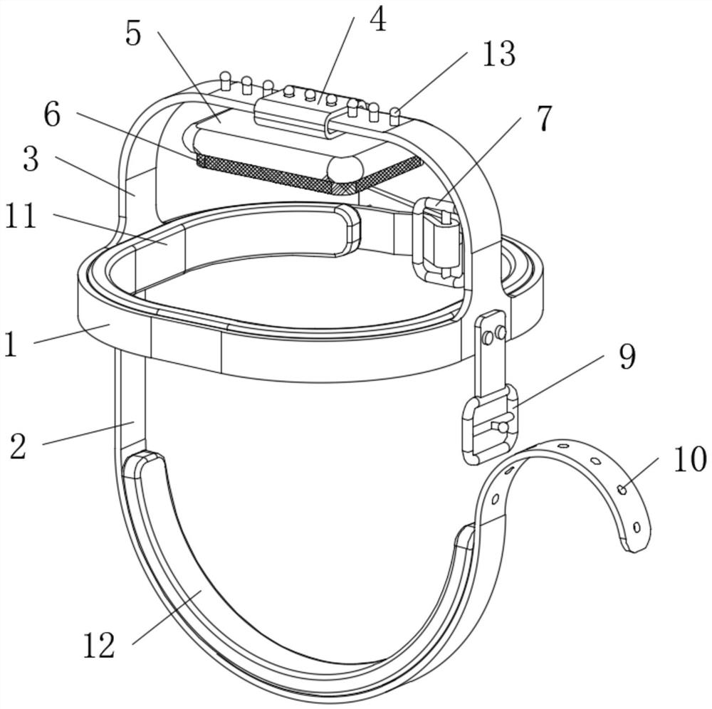 Surgical head wound pressurizing hemostasis structure