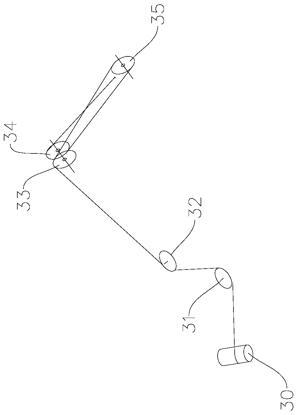 Lifting method of pile frame