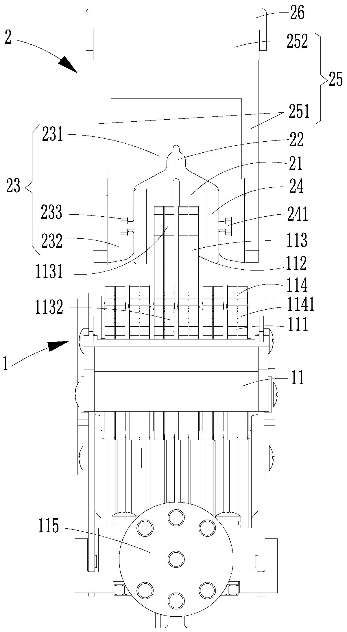 A contact arc extinguishing system, a low-voltage circuit breaker and an arc extinguishing system