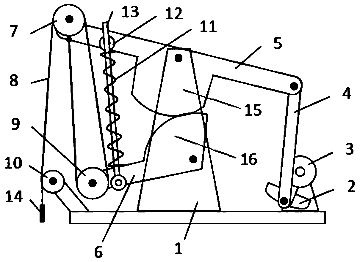 Double fan-shaped gear beam extended range pumping unit