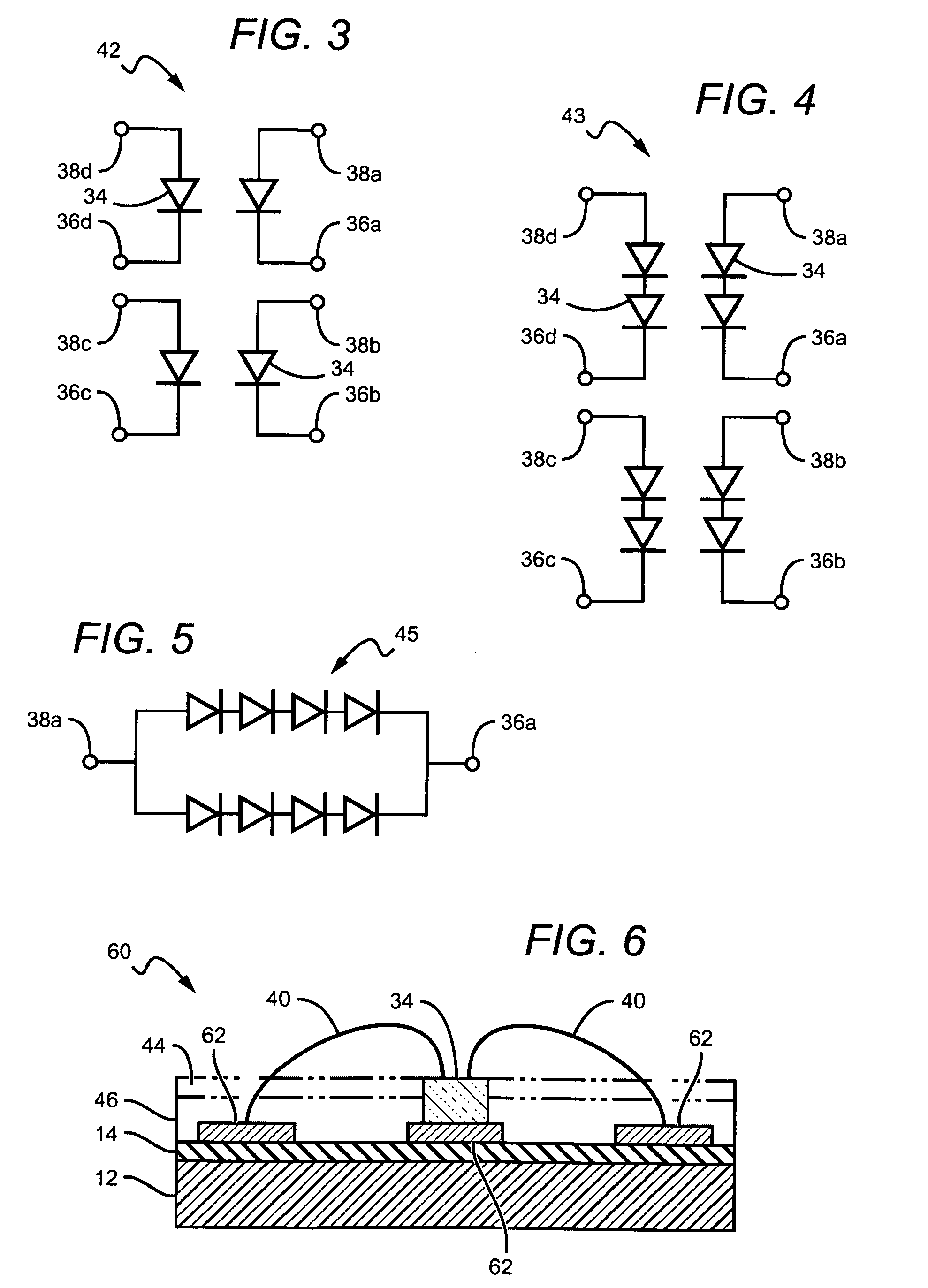 Multi-chip light emitting diode modules