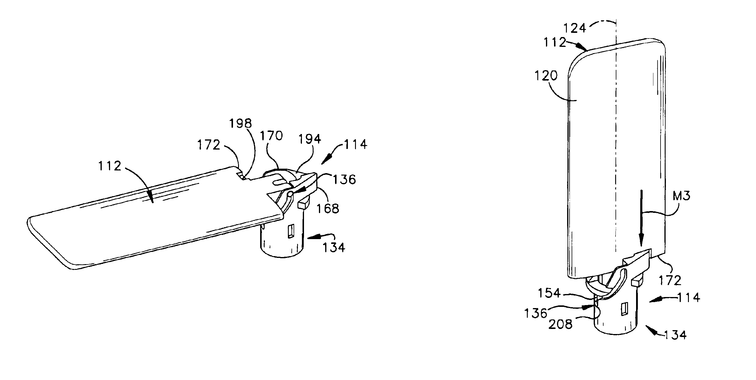 Deployment mechanism for stowable fins