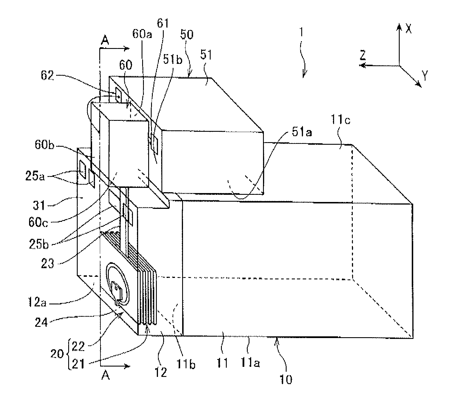 Thermally assisted magnetic recording head