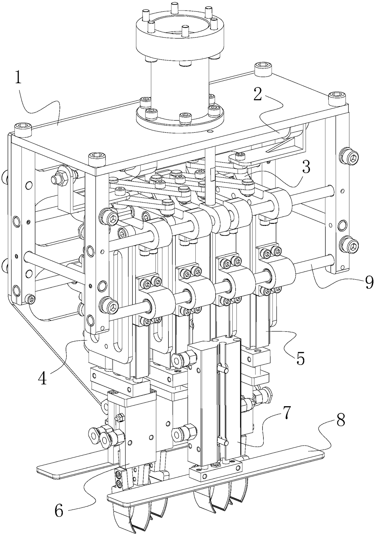 Mechanical hand for packaging