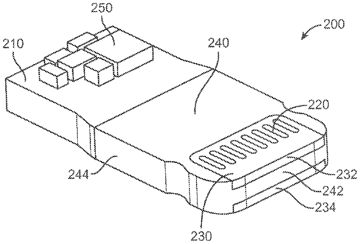 Connector inserts and receptacle tongues formed using printed circuit boards