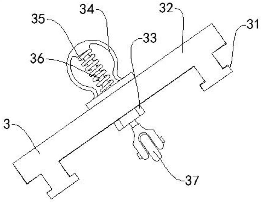 Sweeper wire harness testing device and testing system thereof