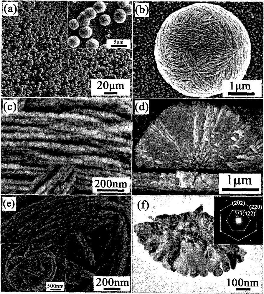 Micron semisphere composed of silver nano-flakes as well as preparation method and use thereof