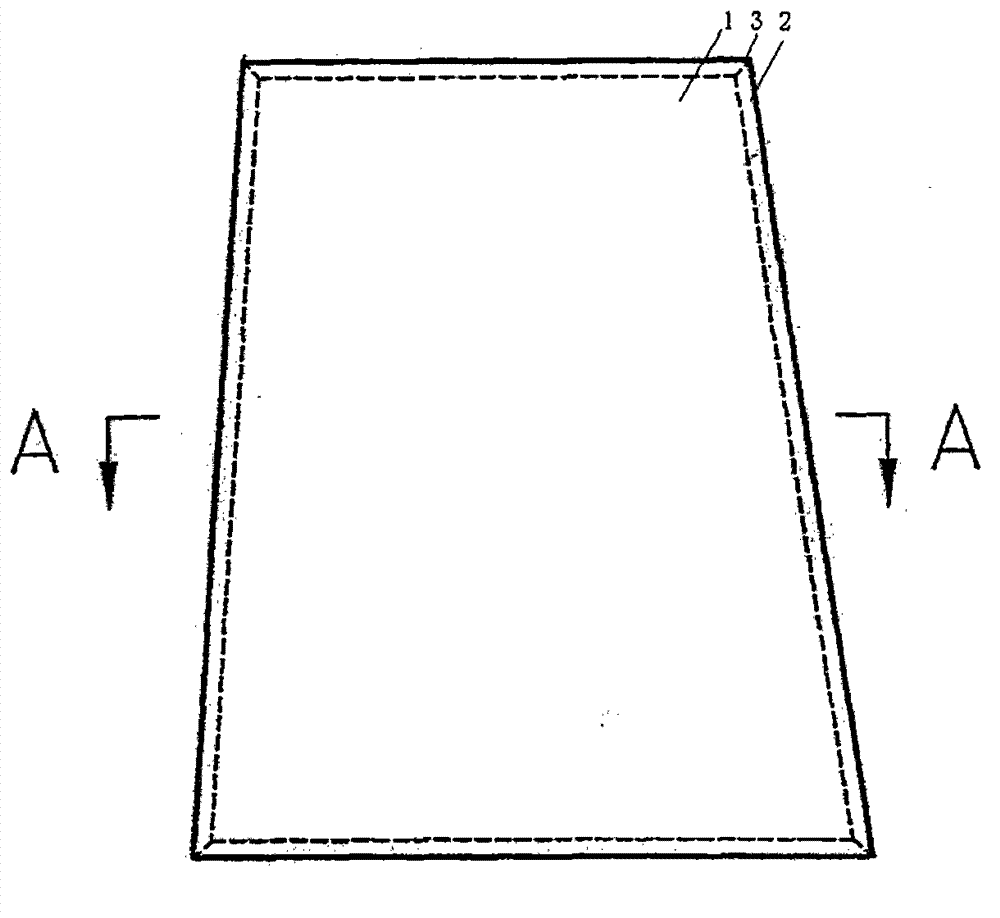 Disc-type concentrated reflector of solar power system