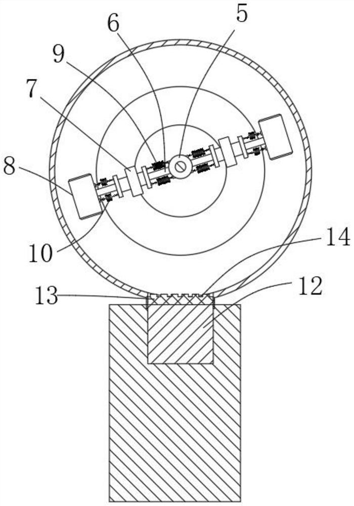 Traditional Chinese medicine pulverizer with multiple floating striking functions