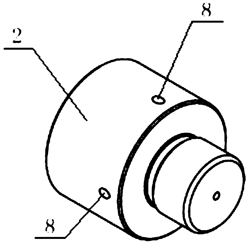 Cable-piercing hydraulic oscillator