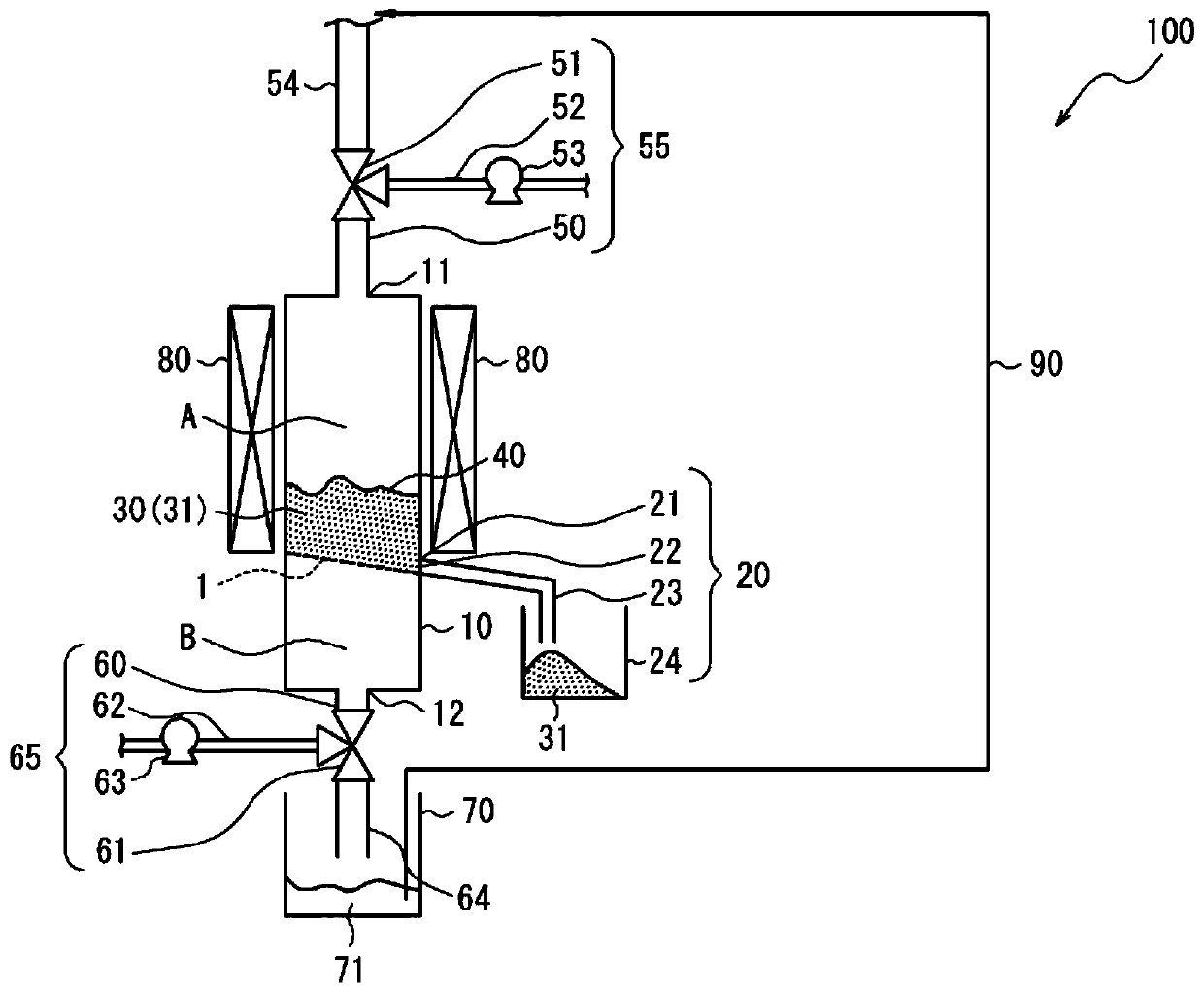 Catalyst-adhered body production method and catalyst adhesion device