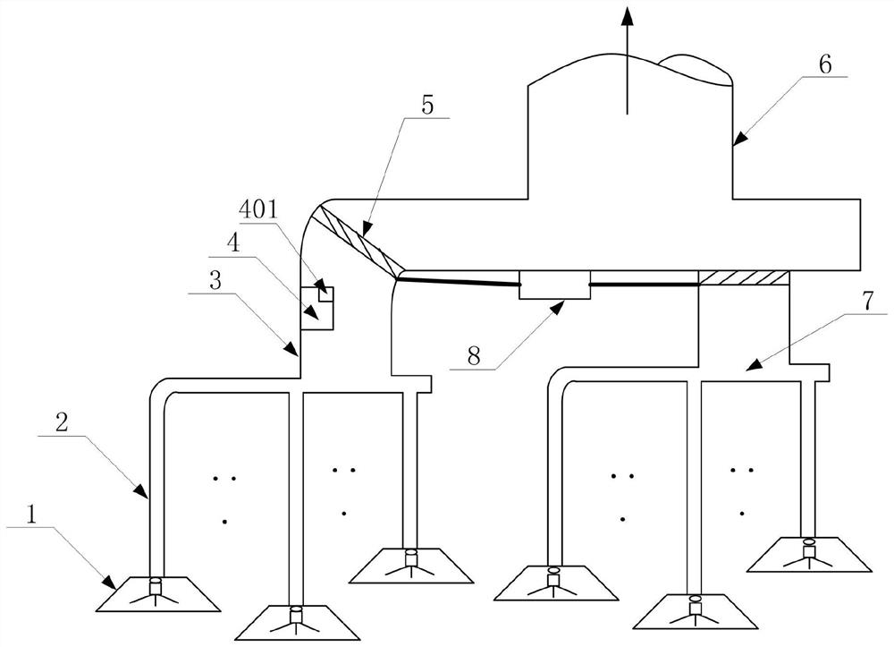 A hydrogen leakage monitoring and protection device and method for a hydrogen energy power generation device