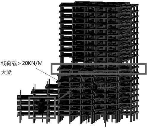 High girder plate one-key identification method based on BIM technology