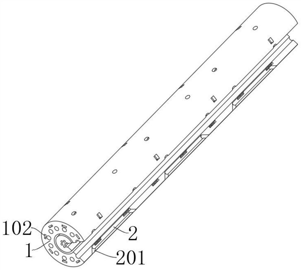 Optical cable based on high flame retardance and high light transmittance