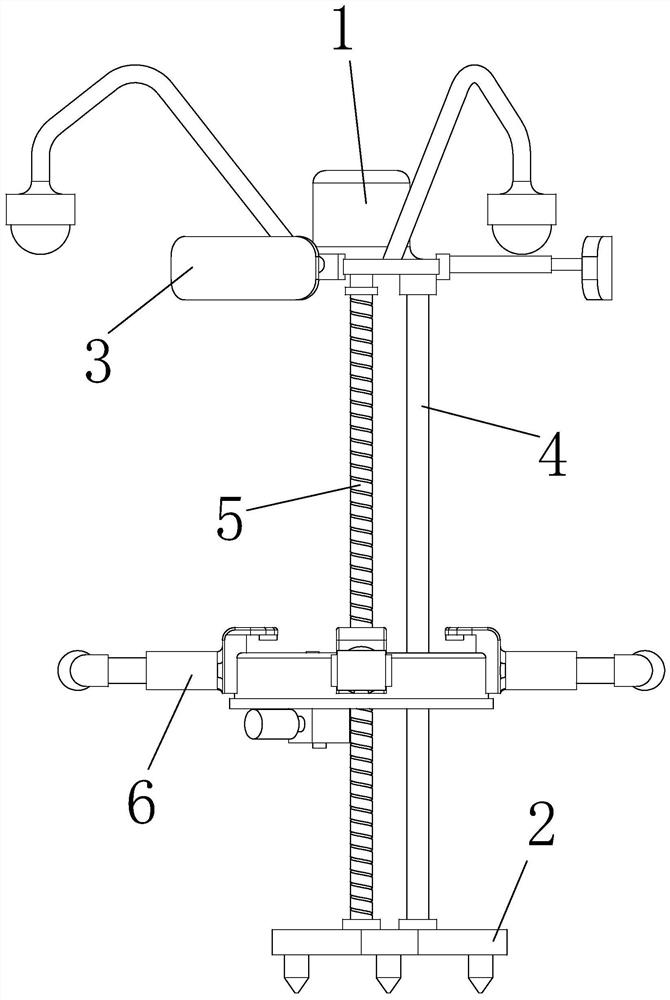 Pile hole diameter detection device for engineering management and control method thereof