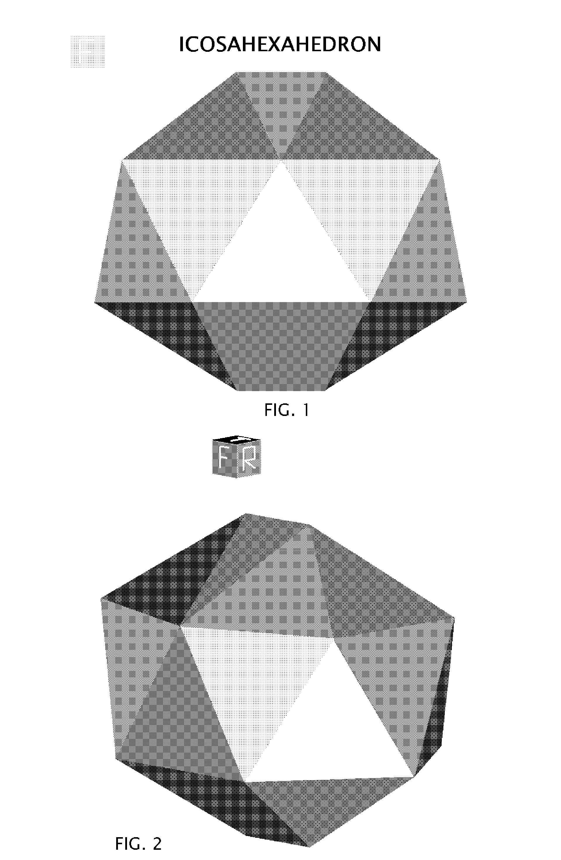 26-Sided 16-Vertex Icosahexahedron Space Structure