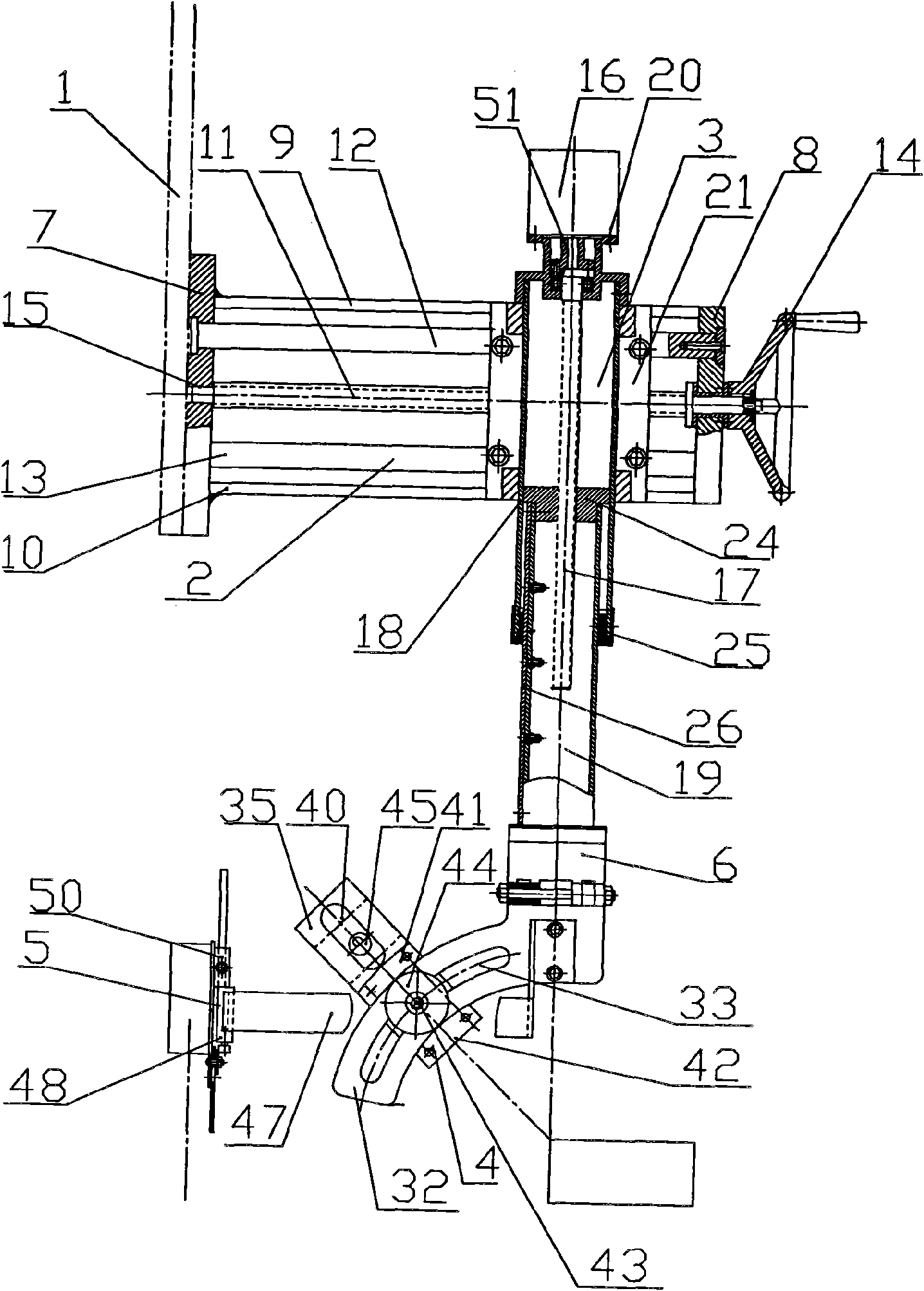 Detection and control system for container corrugated plate welding track based on laser ranging