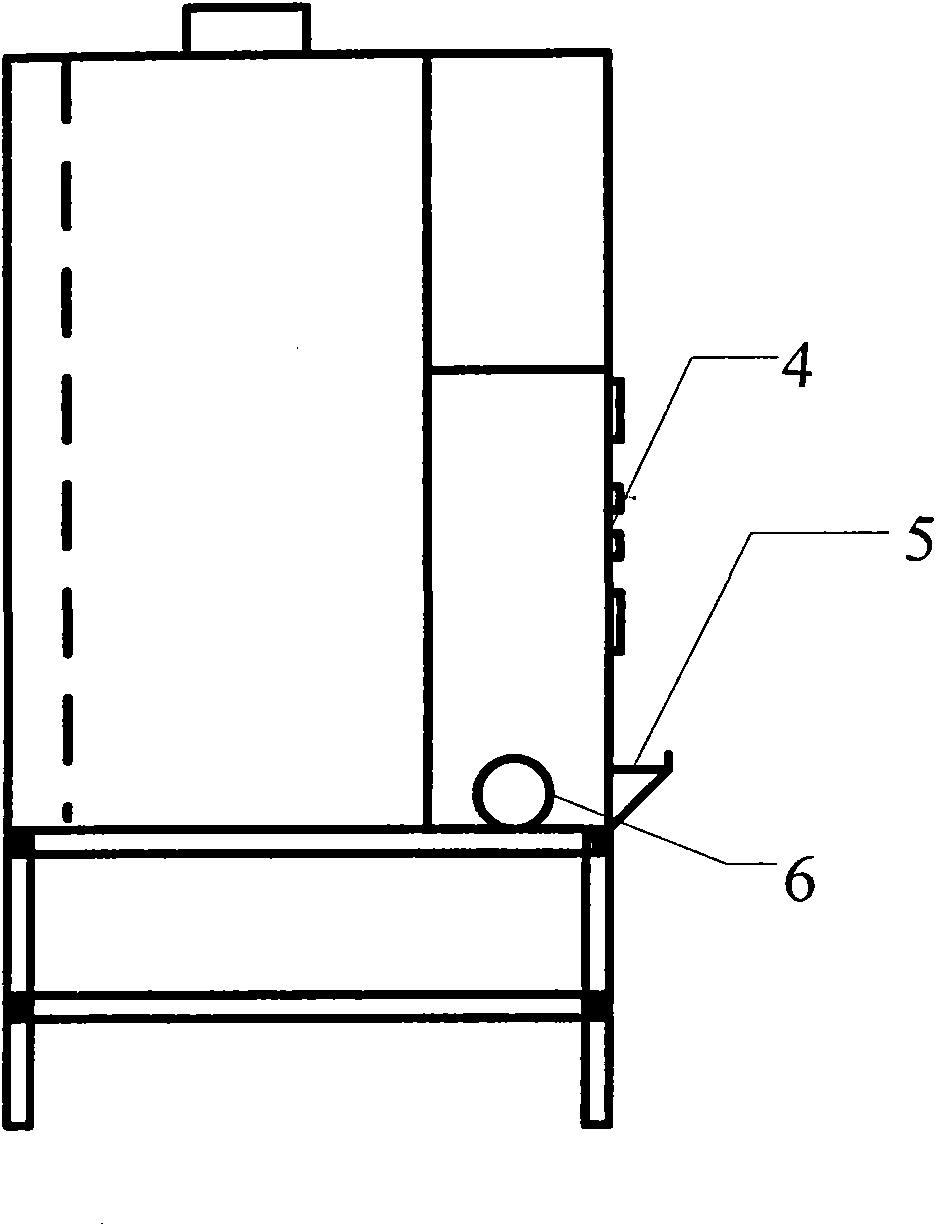 Blowing corrosion machine and method for corrosion and cleaning