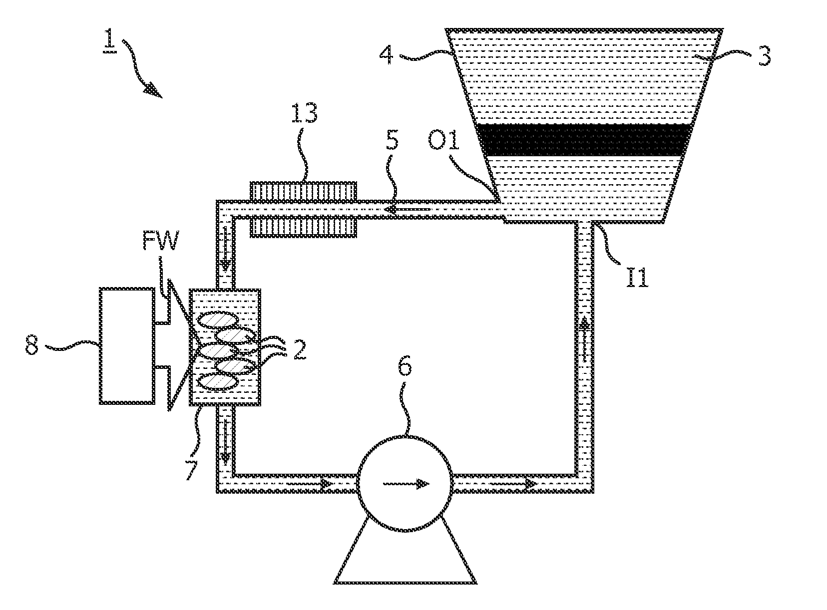 Method and apparatus for decocting ingredients in a solvent